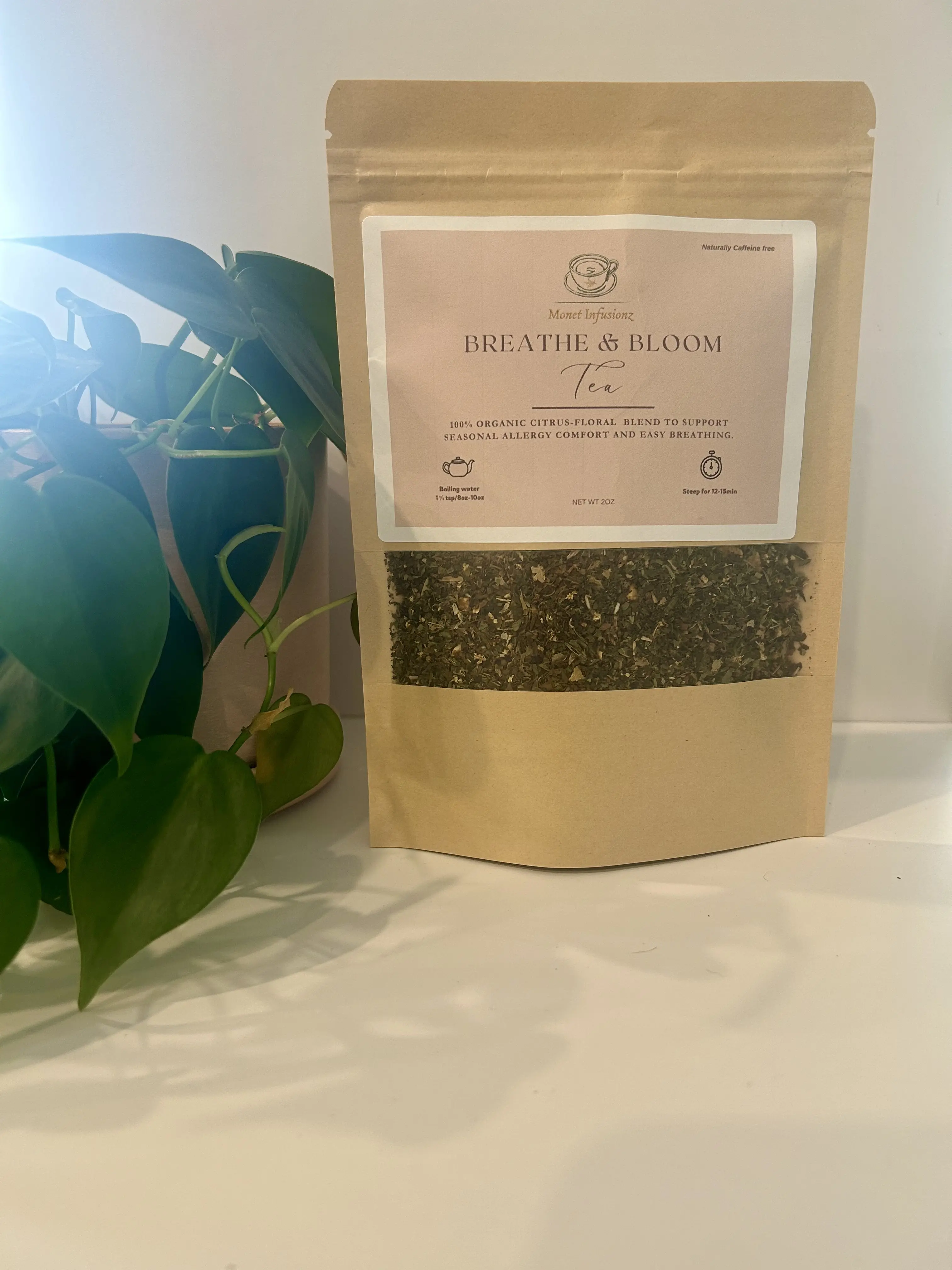 Breathe and Bloom Herbal Loose Leaf Tea Breathe and Bloom Herbal Loose Leaf Tea