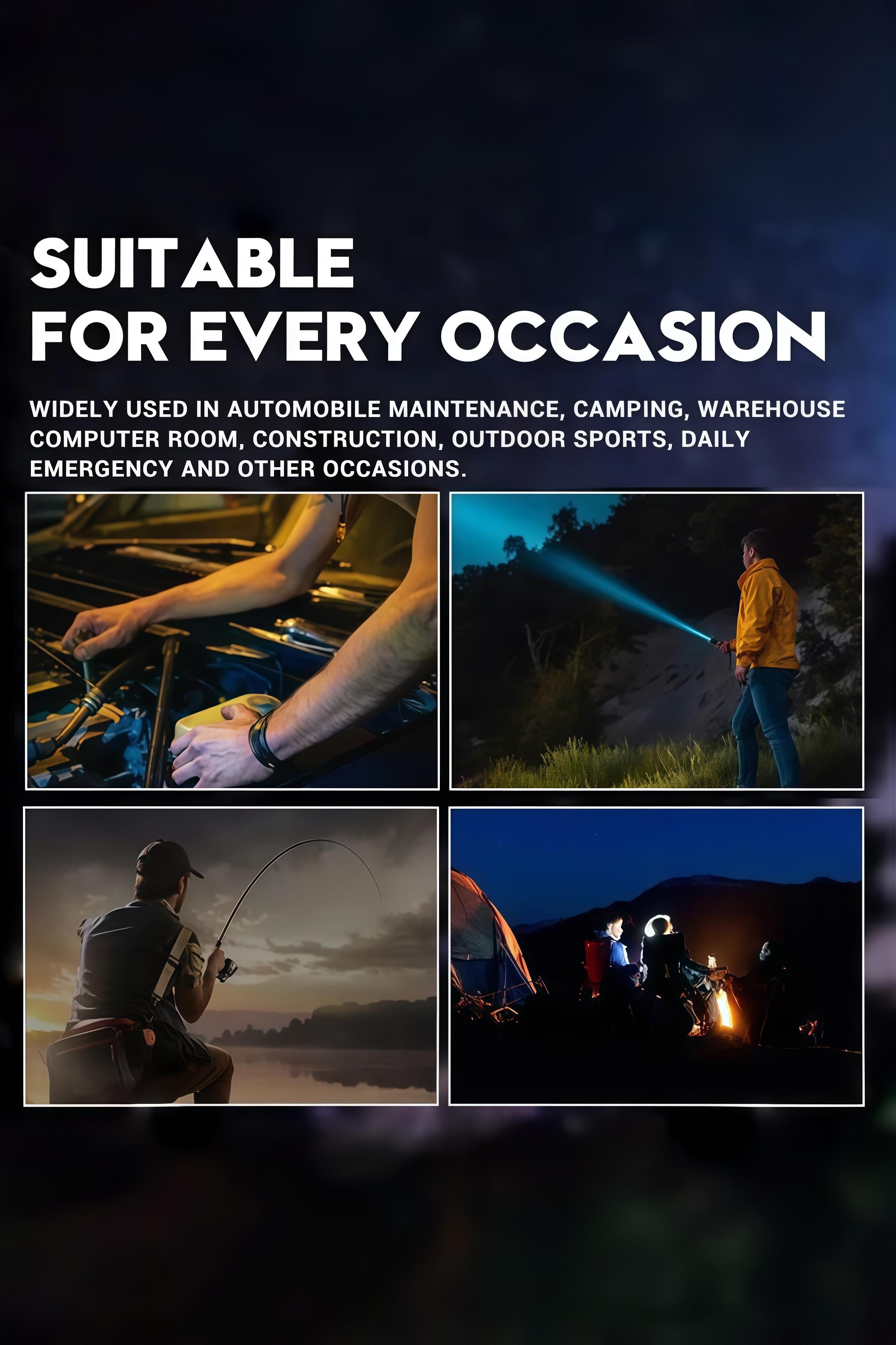 Mini LED Flashlight Strong Light Portable Flashlight, USB-CRechargeable Keychain Light with Strobe and SOS Light forCamping, Hiking, Work, Travel, Outdoor fun