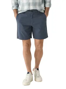 Faherty Essential Chino Short in Blue Nights
