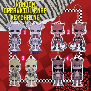 Drawkill keychain / Fnaf / keychain / handmade.