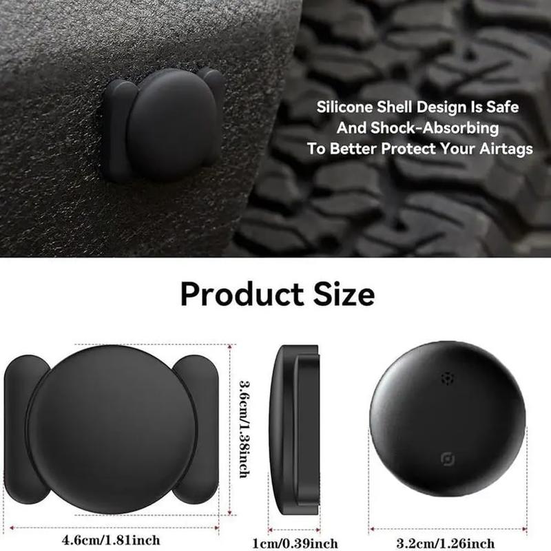 （ios）Hidden Magnetic Mini GPS Tracker for Vehicles - No Subscription GPS Device, Real-Time GPS Tracking for Kids, Pets, or Vehicles, Works(iOS Only) Find My, Vehicle Locator easter gift