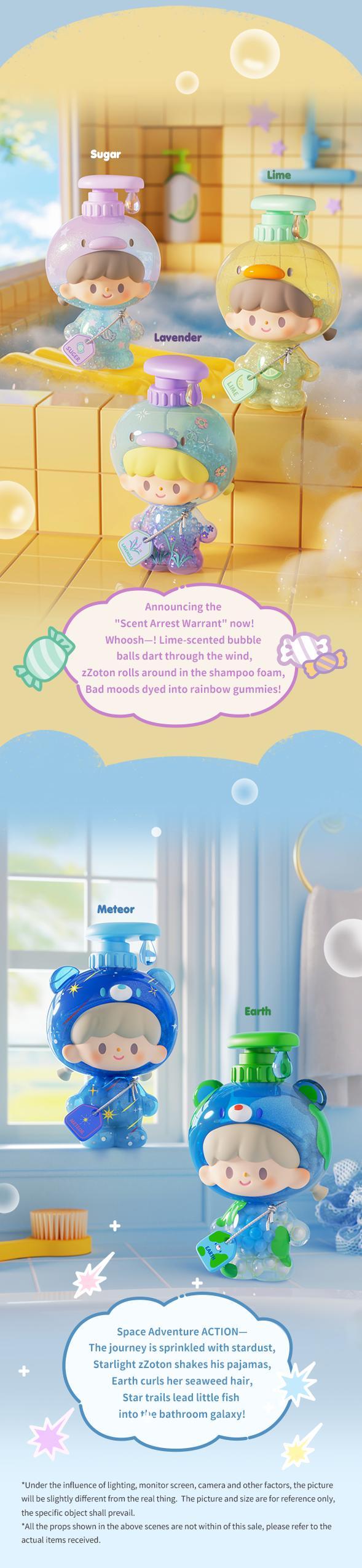 [FINDING UNICORN] 【Live Unboxing】zZoton Bubble Bath Baby Series Blind Box Cute Figures Desktop Ornament Collectible Toys Birthday Gifts  HT8F9HDDUC