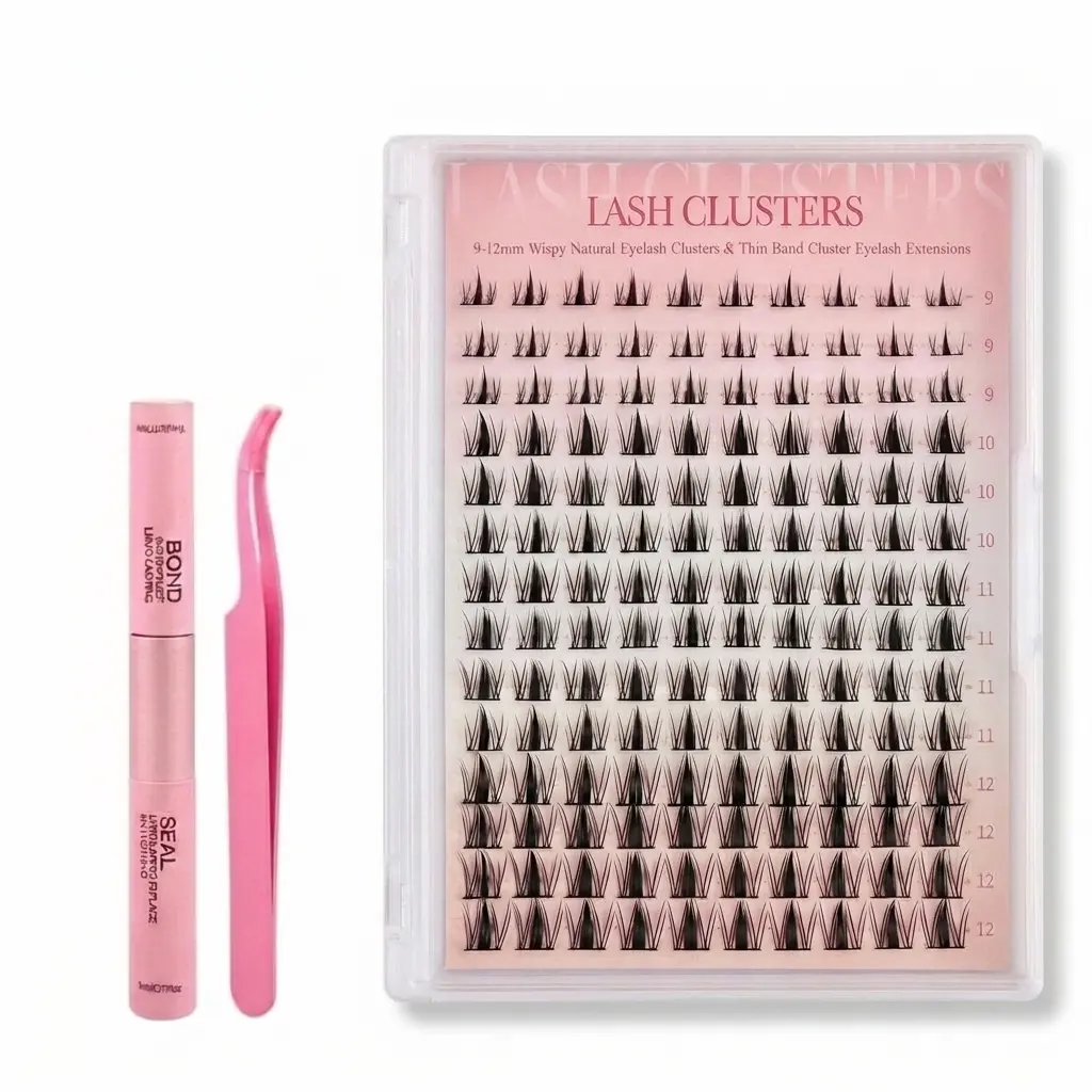 High Capacity Cluster Lashes for DIY Extensions, Beginner-Friendly Individual Lash Kit for a Full and Dramatic Look, Beauty Products, Individual Lashes