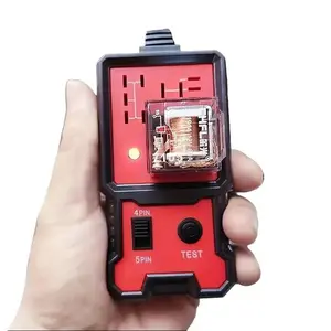 2026 New Car Relay Tester Tool 12V USB Rechargeable Multimeter Diagnostic Automotive Circuit Tester Durable Test Measurement Vehicle Truck Accessories
