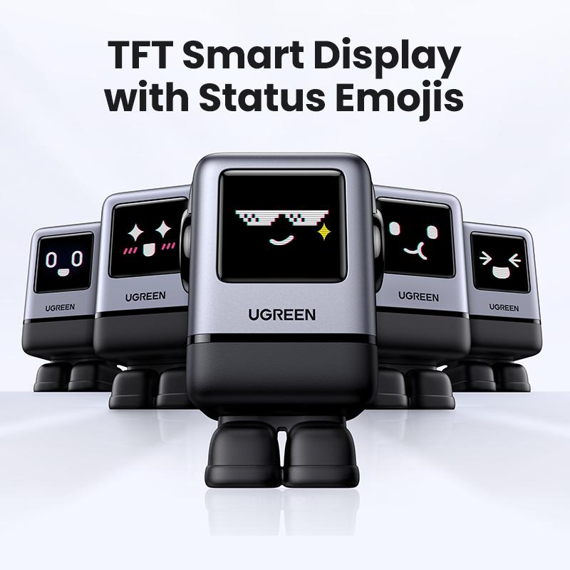 UGREEN Uno 100W/65W/30W Robot Charger Bundle with 100W 3.3 FT Fast Charging Cable, Fast Charging for Macbook, iPhone 17/16 Pro Max, Samsung,September Restock，TikTokShopBlackFriday ,TikTokShopJumpstartSale