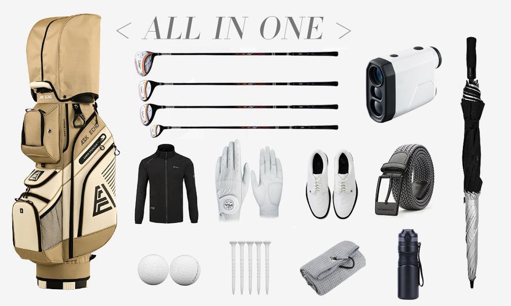 Ask Echo T-LOCK 2.0 14 Way Organizer Dividers Golf Quiet Cart Bag