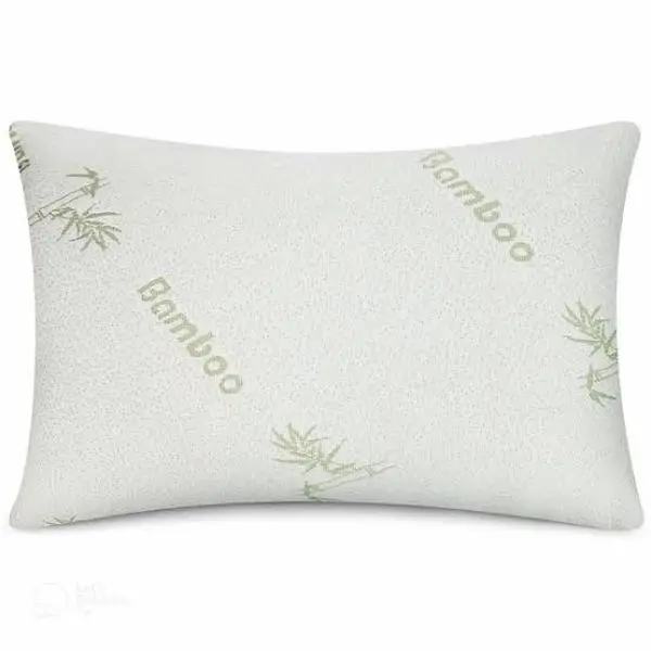 Bamboo Memory Foam Pillow - Soft and Supportive for a Restful Night's Sleep