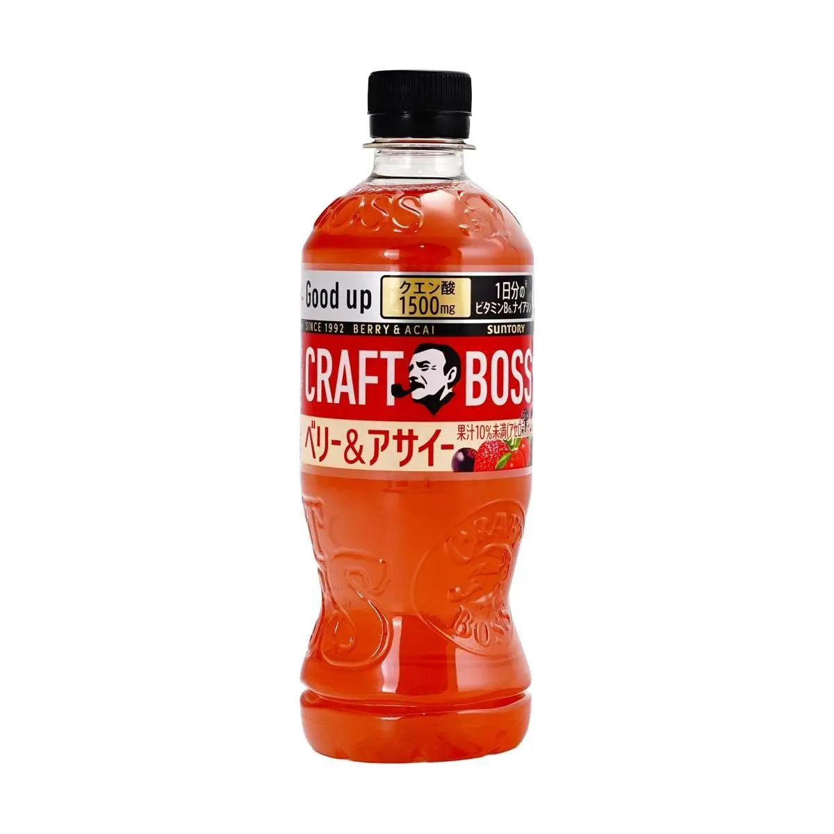 Suntory Craft Boss Berry Mix Drink 500ml - Vitamin Enriched Japanese Beverage