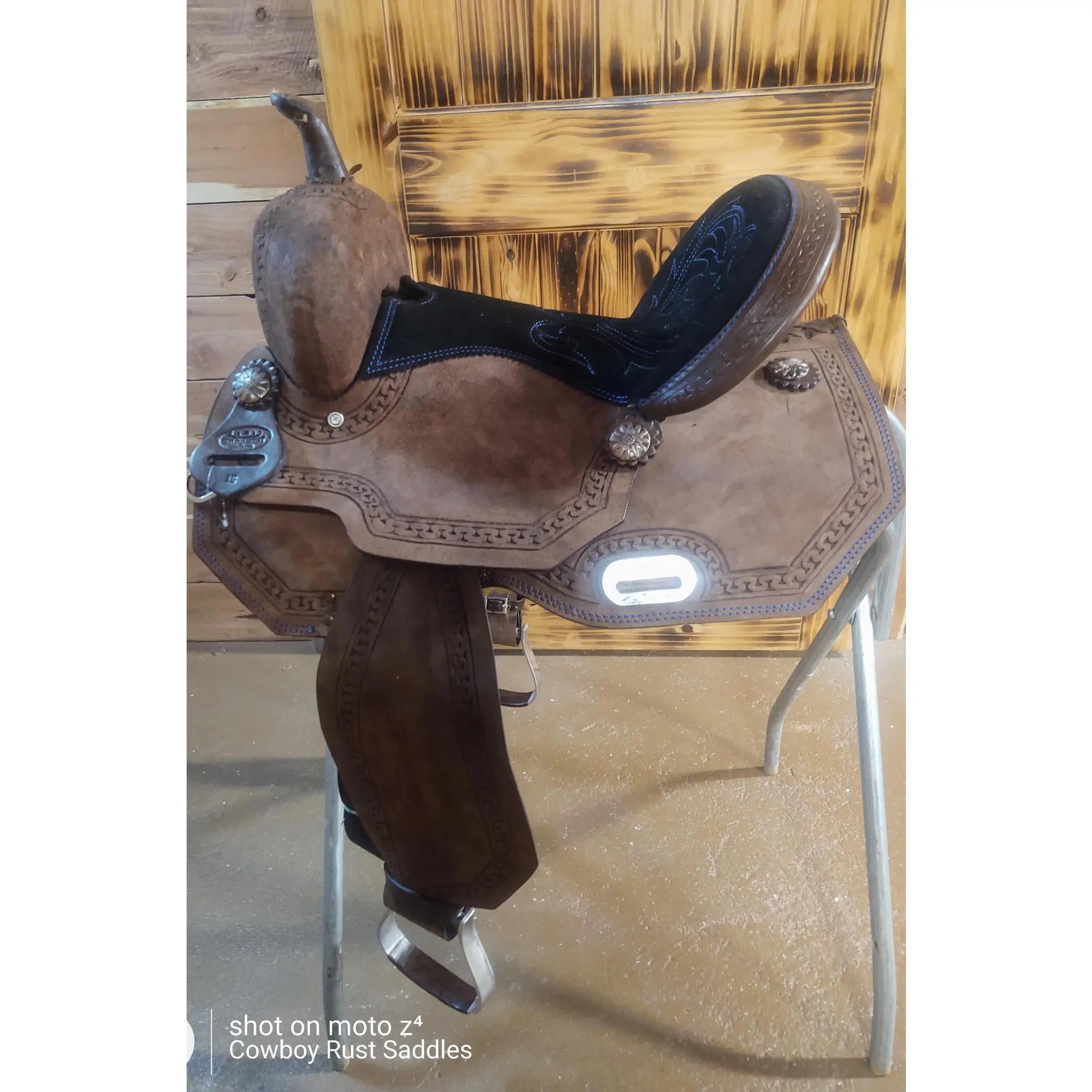 WILD O WEST BARREL SADDLE 15"