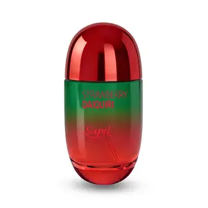 Sapil Strawberry Daiquiri Eau de Parfum Unisex – Sweet Strawberry Vanilla Perfume with Marshmallow and Citrus Freshness, Long-Lasting Fruity Floral Fragrance, 100ml