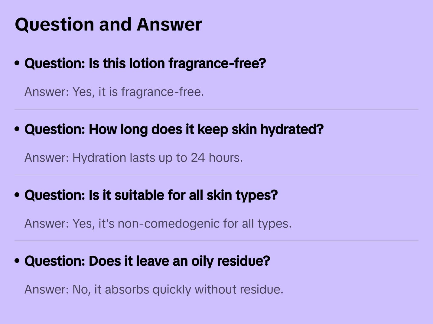 Caramel lotion (500ml)