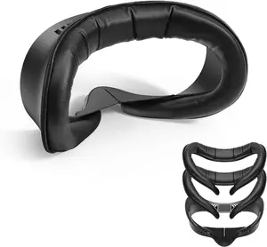 KIWI design V4 Facial Interface, 2 Face Pads Compatible with Oculus/Meta Quest 3S, Accessories for Quest 3S, NOT Compatible with Meta Quest 3