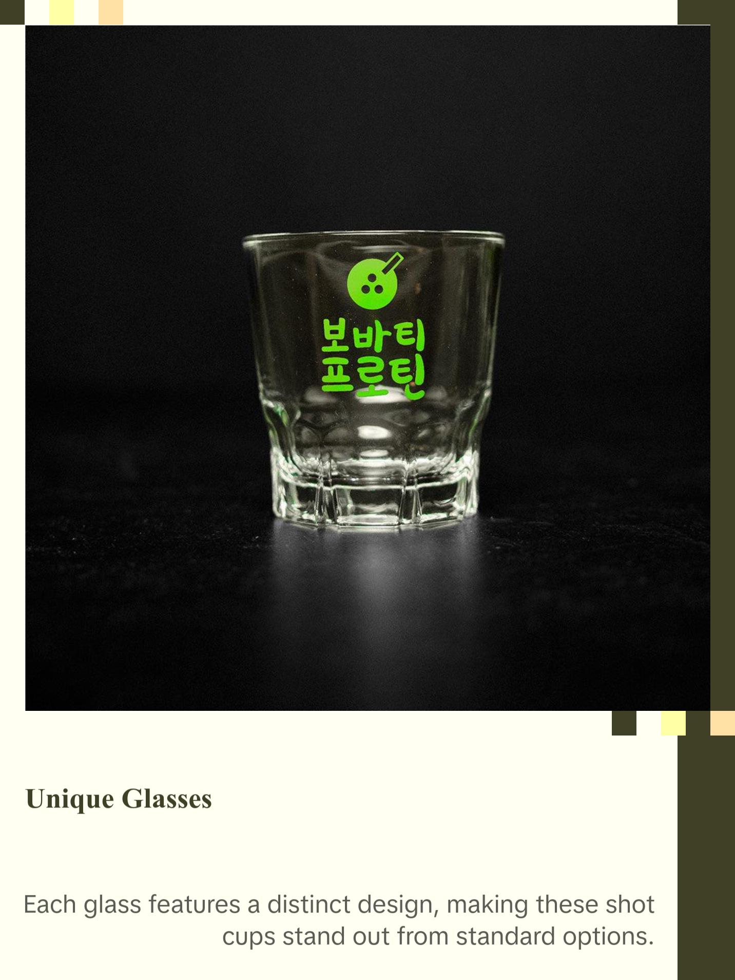 Soju Shot Cups - Glass
