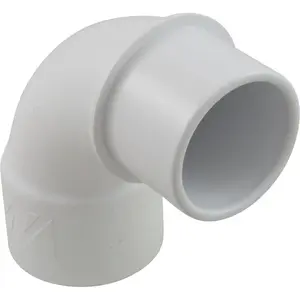 90 Elbow, Sweep, Waterway, 1-1/2" Slip x 1-1/2" Spigot