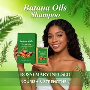 Batana Oil Shampoo -Promote Hair Growth,Strengthening,& Cleansing with Natural Extract for Healthy Hair Haircare Daily Repair Gentle Cleanser Haircare