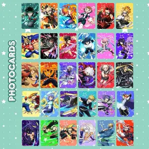 Hero Academy Anime Holographic Photocard Hero Academy Anime Holographic Photocard