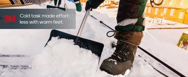 NORTIV 8 Men's Insulated Waterproof Construction Winter Shoes and Snow Boots Cold Weather Fur Trim Breathable Durable Outdoor Trekking Camping Shoes NORTIV 8 Men's Insulated Waterproof Construction Winter Shoes and Snow Boots Cold Weather Fur Trim Breathable Durable Outdoor Trekking Camping Shoes