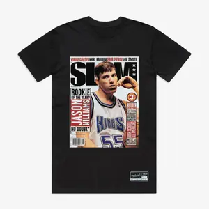 SLAM Jason Williams “Rookie of the Year?” Retro T-Shirt – Black Vintage Graphic Tee Featuring Classic Magazine Cover Style
