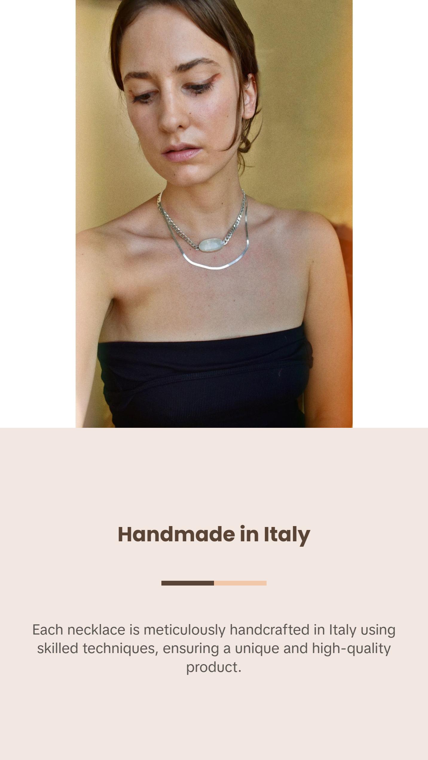 layering herringbone necklaces