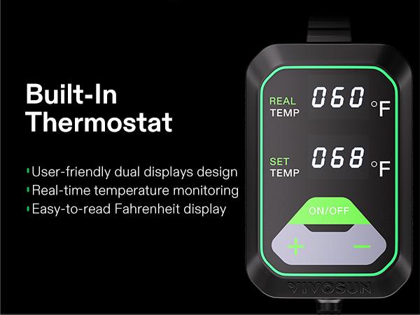 VIVOSUN Seedling Heat Mat and Digital Thermostat Combo Set, UL & MET-Certified Heating Pad for Hydroponic, Kombucha Tea, Brewing, Fermentation & Plant Germination VIVOSUN Seedling Heat Mat and Digital Thermostat Combo Set, UL & MET-Certified Heating Pad for Hydroponic, Kombucha Tea, Brewing, Fermentation & Plant Germination