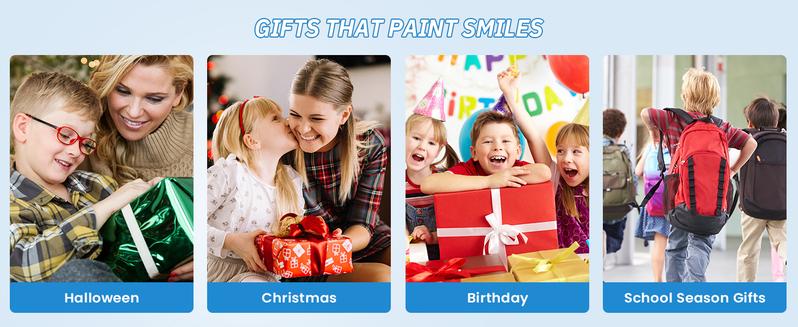 Acrylic Paint Markers - 36 Color pc Marker Pen Set, Artist Fine and Soft Brush Tip Marker for Rock Painting, Books Coloring, Note Taking, Card Writing, Ston Graffiti, DIY Crafts, Drawing Art Supplies Kit, Professional Art Pen Set, Valentine's Day Gifts