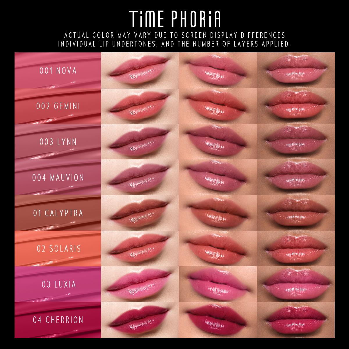 [TIMEPHORIA Hero Lip Stain] Stellar Dust Lip Stain 5ml - High Coverage Lip Tint & Gloss with Glassy Finish & 30% Moisture Content for Flawless Makeup Look
