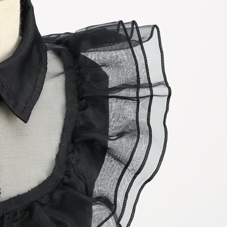 Adams Family Cos Costume Dance Dress Halloween Wednesday Adams Black Dress Cosplay Costume