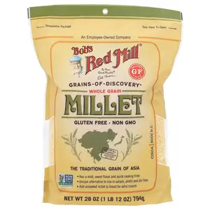 Bob's Red Mill Millet, Whole Grain, Gluten Free, 28 oz (794 g)