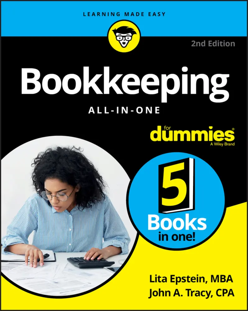 USED Book - Bookkeeping All-In-One for Dummies by Epstein, Lita (Paperback) - english