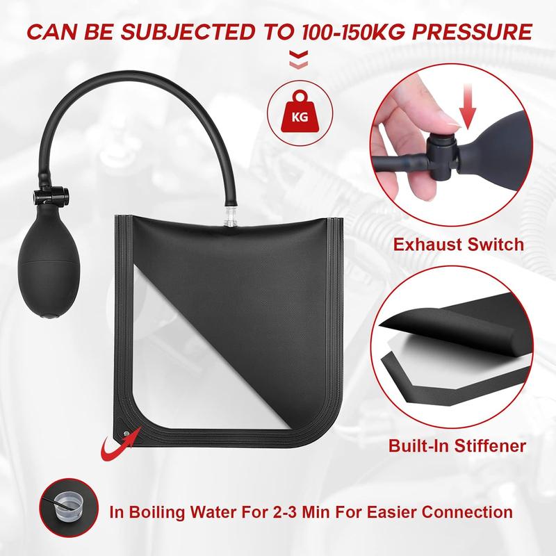 Car Unlock tool set, Car Repair Tool Kit Portable Automotive Tool Set 14 PCS with Carrying Bag for Cars & Trucks Universal Car