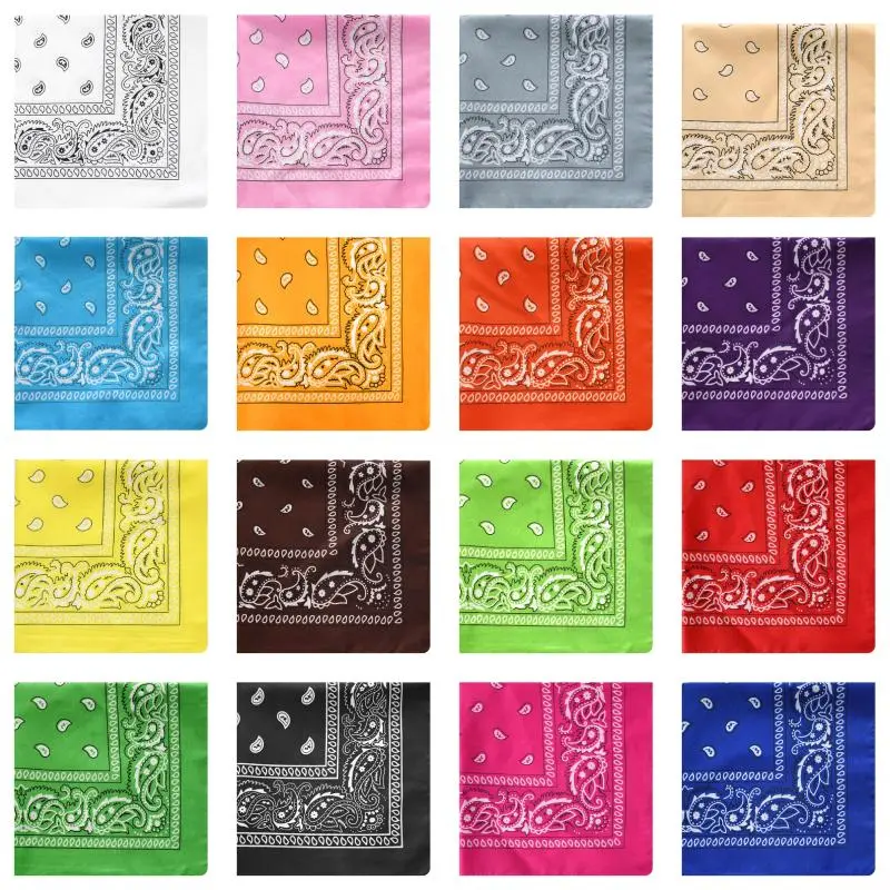 16pcs Bandanas Multi-Purpose Party Outdoor Favor Scarf Headband Handkerchiefs for Women Men Boy Girls