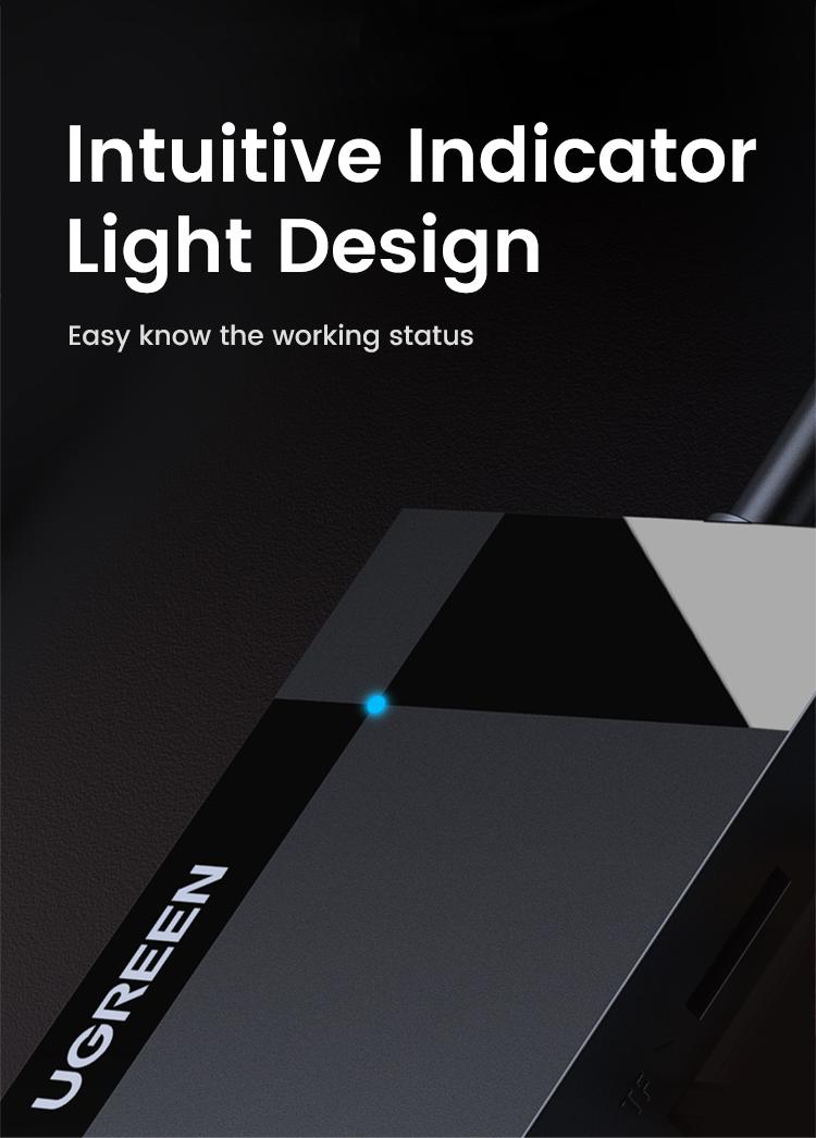 UGREEN 4in1 SD TF Card Reader 5Gbps 2TB Max USB 3.0 TF, SD, CF,MS ,Micro SD, SDXC for Windows Linux MacOS Laptop PC, Computer Office Accessories, September Restock，TikTokShopBlackFriday ,TikTokShopHolidayHaul