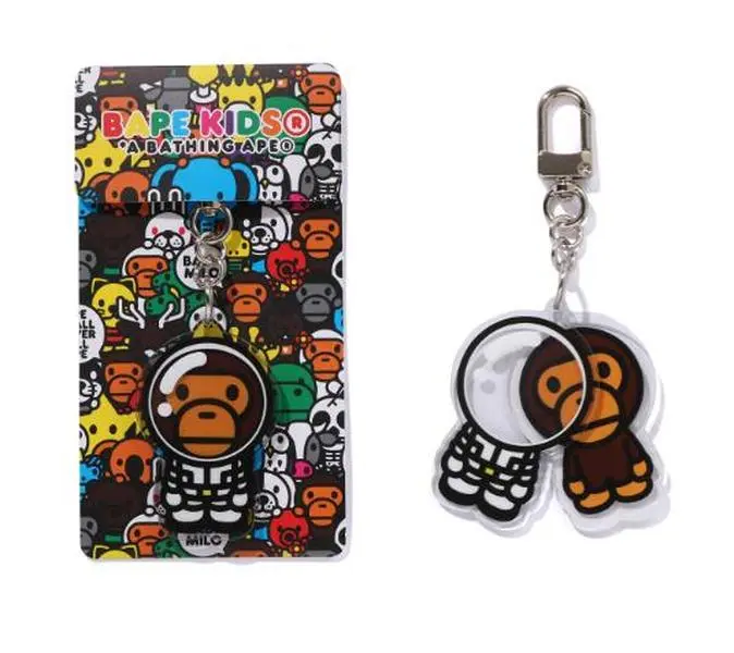 Bape Milo Cosmos Acrylic Keychain Multi