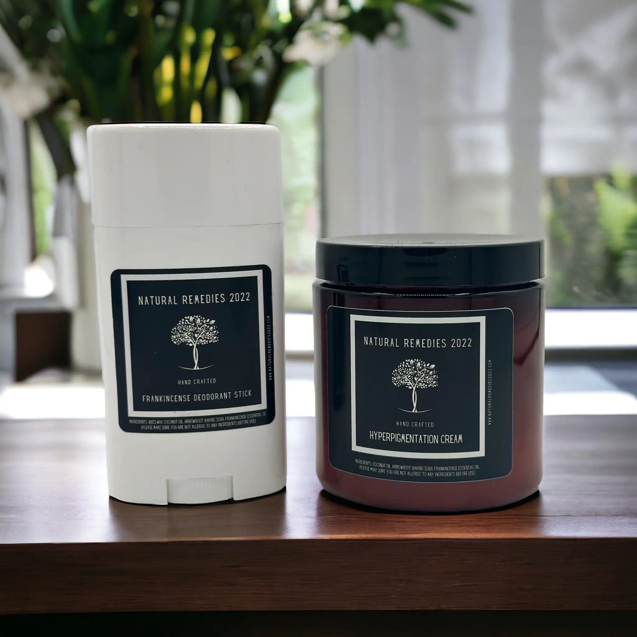 8oz Hyperpigmentation Cream & Large Frankincense Deodorant Stick
