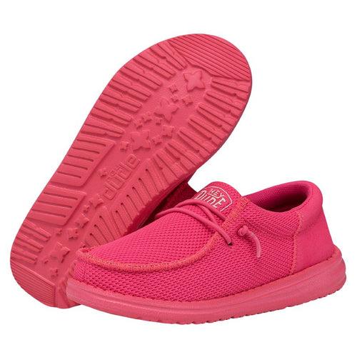 HEYDUDE Wally Funk Kids  - Kid's Comfortable Slip on Shoes