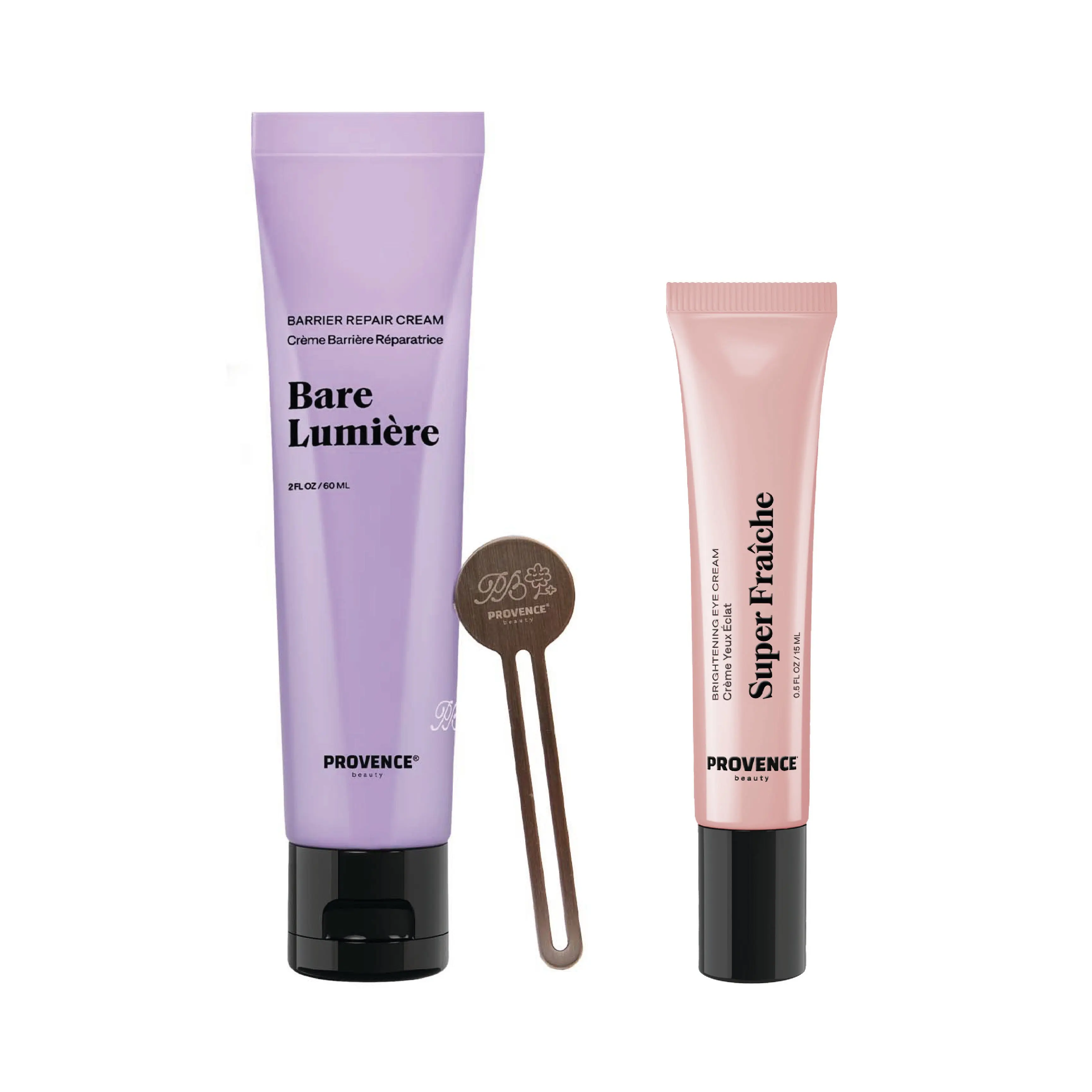 The Glow Duo - Ectoin Barrier Face Moisturizer/Primer + Caffeine Brightening Eye Cream