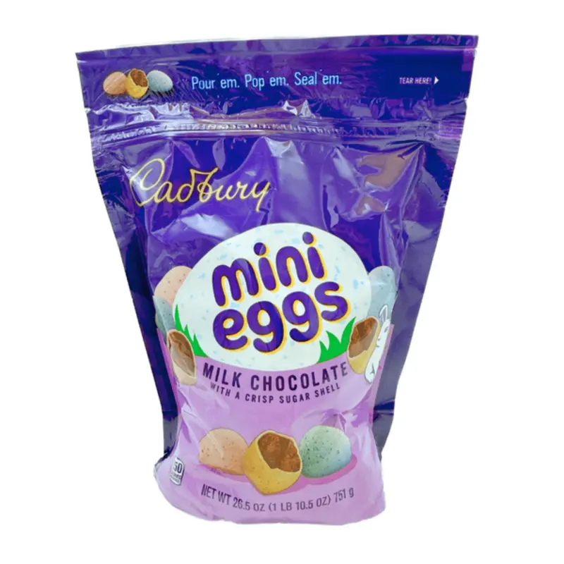 Cadbury Mini Eggs 26.5 oz Bag – Creamy Milk Chocolate Easter Treat