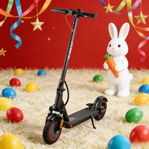 Perfect Easter Gift	28-Mile Range E-Scooter with Dual Shock Absorption	Ideal for Easter Egg Hunts & Spring Outings
