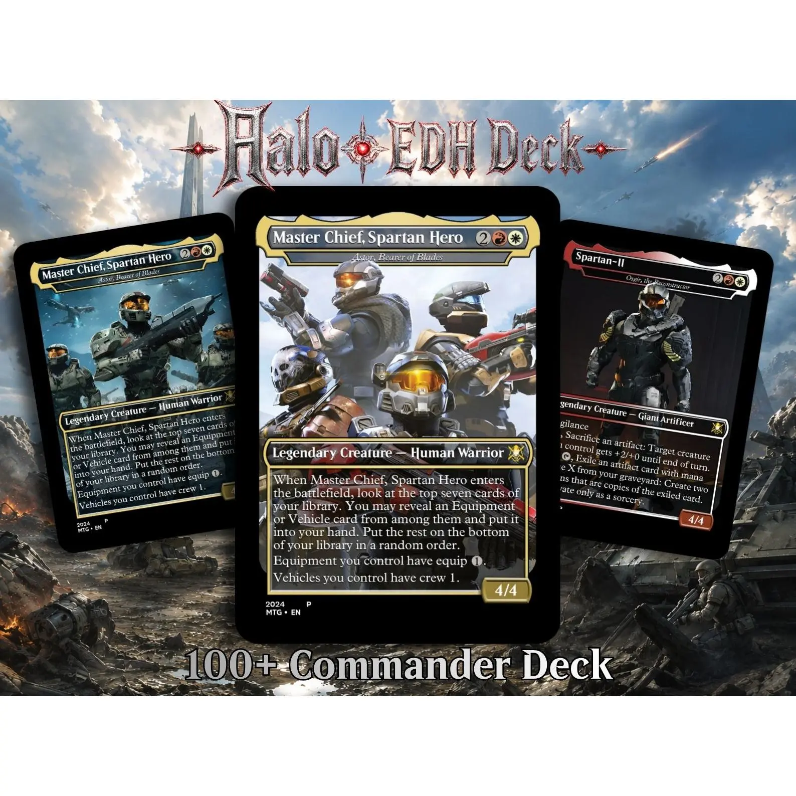 Halo Infinite Commander Deck - 120+ Cards