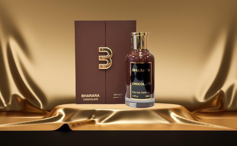 Bharara Chocolate 3.4 Fl Oz / 100 Ml EDP SP Unisex - Vanilla, Bergamot, and Date Fragrance