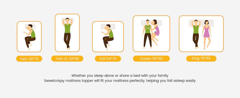 Ultra Soft Mattress Topper, Viscose Derived from Bamboo, Thick Pillow Top Mattress Pad with Deep Pockets, Soft Topper for Back Pain Relief, Breathable Cooling Material for Hot Sleepers