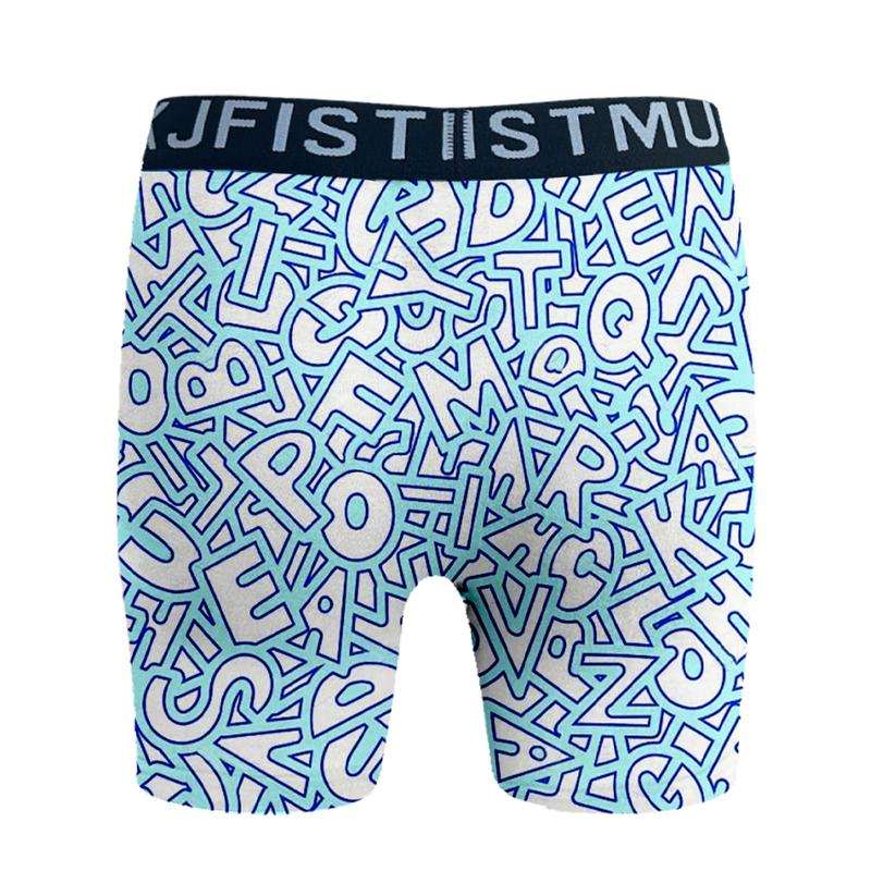 KJFISTMU 20-piece men's boxer briefs, random print set, men's elastic boxer briefs, soft and comfortable, close-fitting and breathable boxer briefs, a gift for husband or son