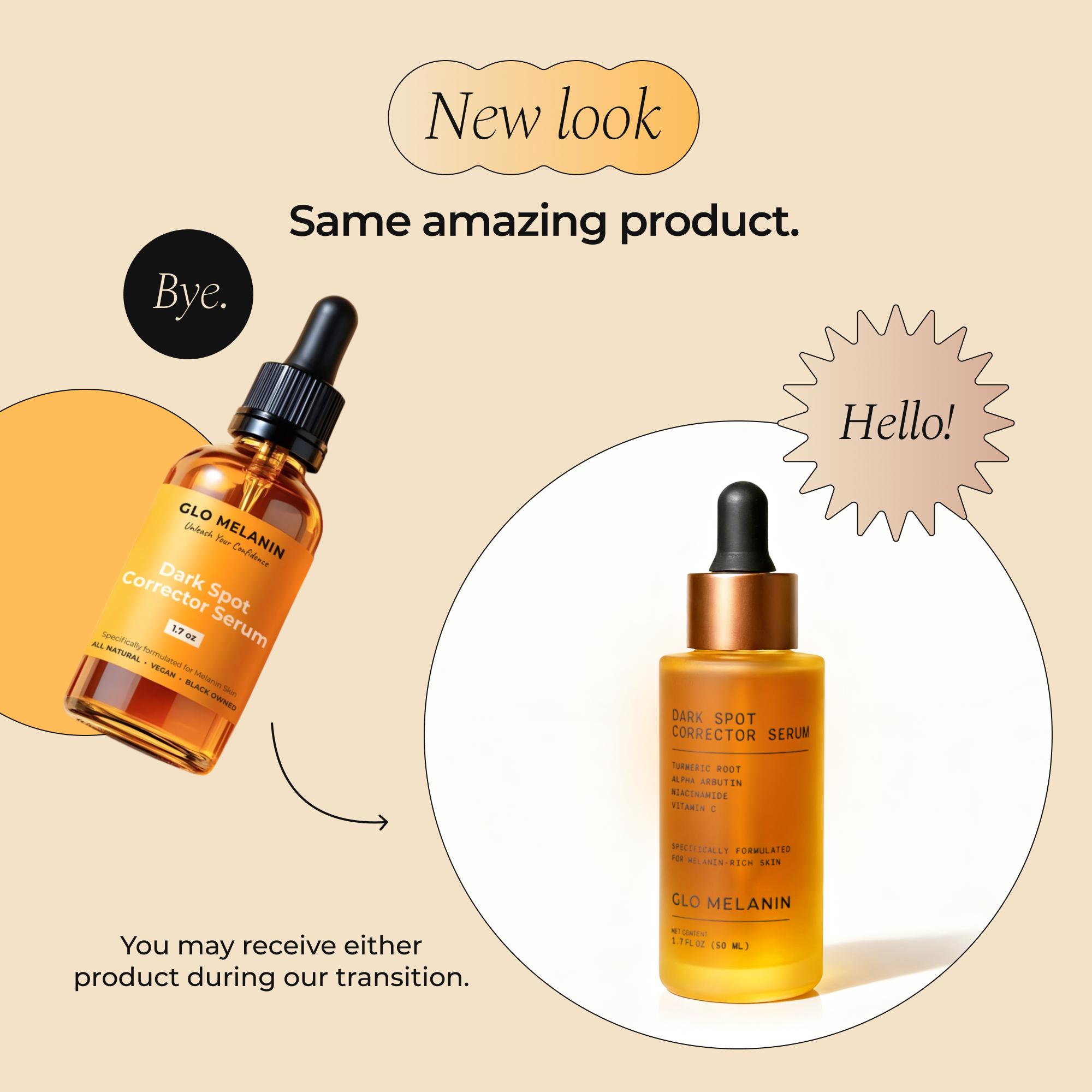 Glo-Melanin Dark Spot Corrector Serum – Fade Acne Marks, Melasma & Uneven Tone Fast!