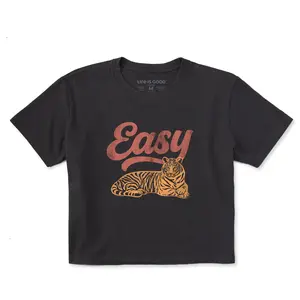 Women's Easy Tiger Short Sleeve Crusher Boxy Tee