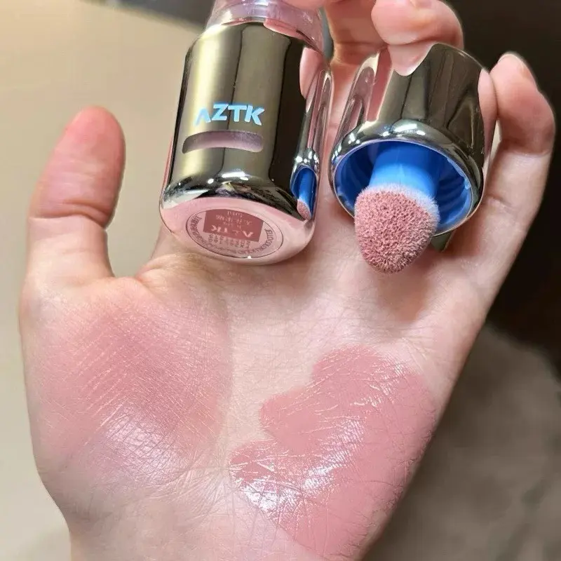 Aztk Liquid Blush Cheek Tint Cheek Stain Moisturizing Hydrating Moisture Long-Lasting Natural Glow Cheeks Water Dew Finish Korean Makeup Authentic Original Beauty Cosmetics