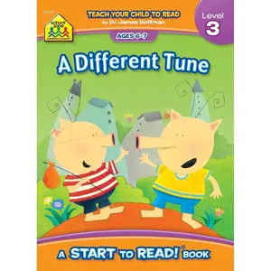 School Zone A Different Tune, Start to Read! Book Level 3: Ages 6 to 7, Rhyming, Early Reading, Vocabulary, Simple Sentence Structure, and More (Start to Read! Book Series) Paperback – March 31, 2011