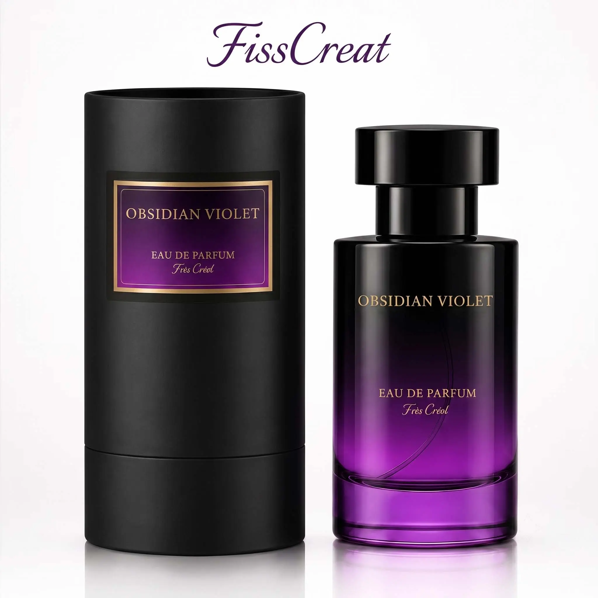 Obsidian Violet Eau de Parfum, Long Lasting Women Perfumes, 50ml Floral Gourmand Fragrances with Vanilla, Sandalwood & Flowers, Signature Scent, Gift For Her, Adults, Smelling Good