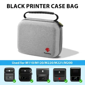 Label Printer Case Compatible Phomemo M220 M110 M221 M120 M200 Niimbot B1 B21 Portable Label Maker Holder Case