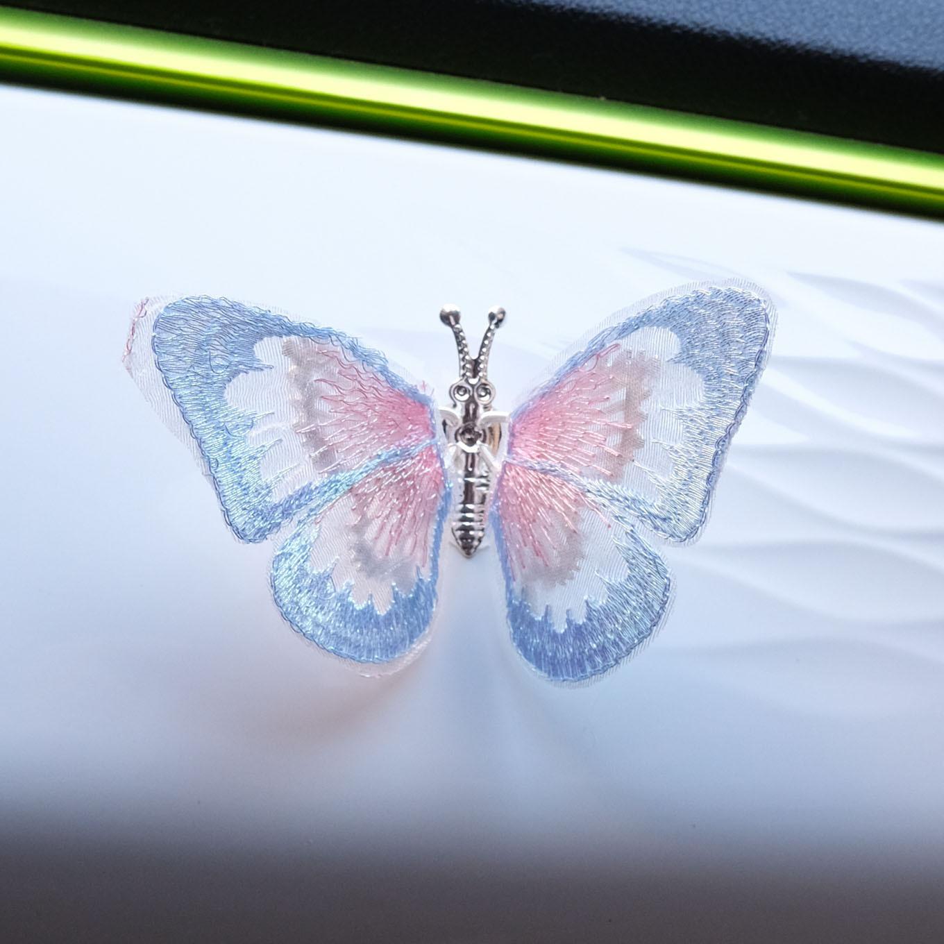 3D Metal Butterfly Car Decorations (Set of 6) | car Accessories for Interior Styling, Gift for friends, holiday decorations for bike – Universal Fit