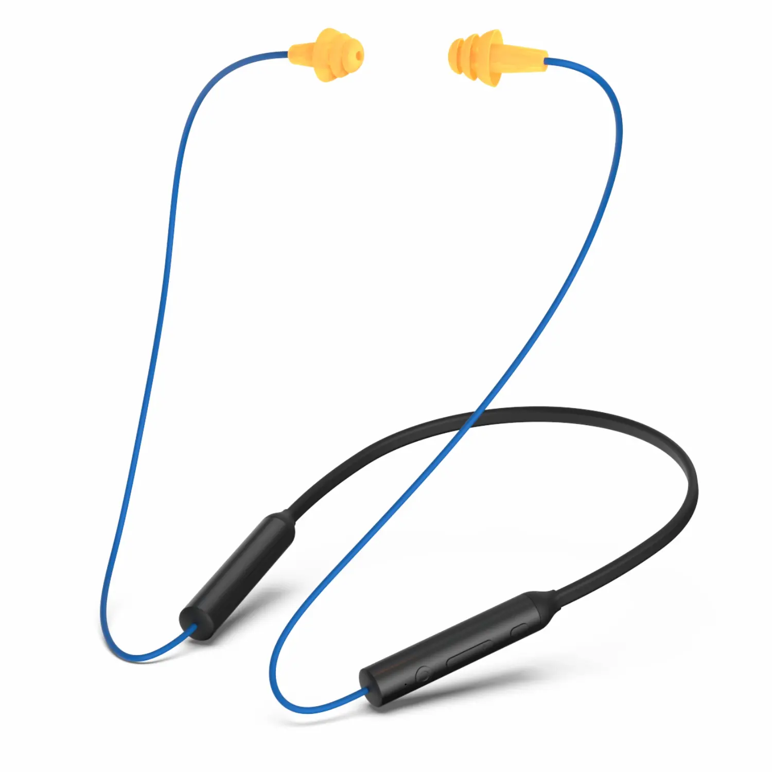 MIPEACE MI04 Rechargeable Bluetooth Earbud Headset, Neckband Multifunctional Water Resistant Earbuds with 29dB Noise Reduction, Mic, Controls, IPX5 Sweatproof, 19+Hr Battery for Construction Work Safety, Multifunctional Earbuds, Headphone